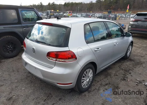 2012 Volkswagen Golf 2.5L 4-Door from USA, damaged, VIN WVWDB7AJ4CW285489